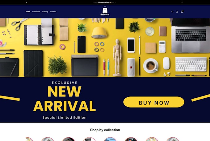 setup shopify store and build shopify ecommerce website
